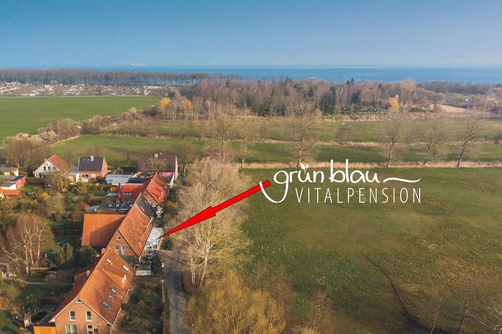 grünblau Vitalpension Rostock Exterior foto
